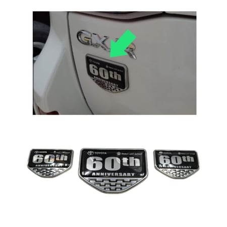 علامات 60 عام لاندكروزر 2012 - 2015 اصلي