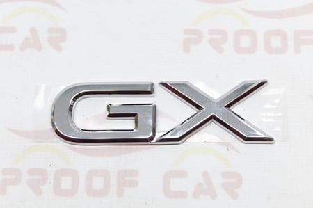 علامة GX لاندكروزر 98 الى 2007 فضي اصلي