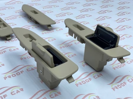 ديكور سوتش زجاج لاندكروزر 2003 إلى 2007 بيج