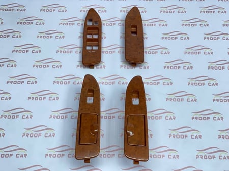 ديكور سوتش زجاج لاندكروزر 2003 إلى 2007 خشبي