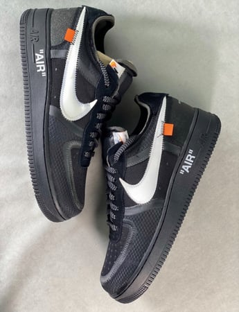OFF-WHITE X AIR FORCE 1 LOW 'BLACK'