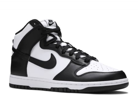 Dunk High 'Black White'