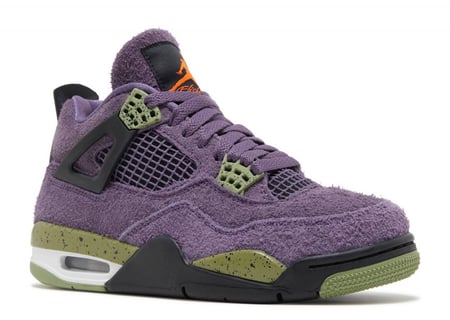 AIR JORDAN 4 RETRO 'CANYON PURPLE'