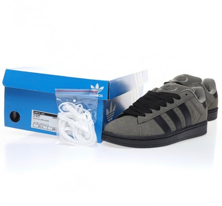 CAMPUS 00S 'SILVER PEBBLE BLACK'