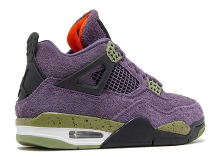AIR JORDAN 4 RETRO 'CANYON PURPLE'