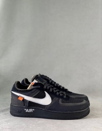 OFF-WHITE X AIR FORCE 1 LOW 'BLACK'