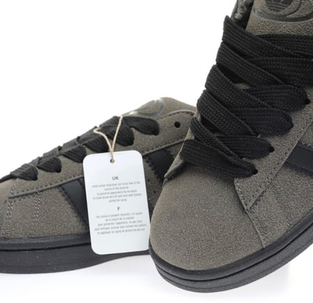 CAMPUS 00S 'SILVER PEBBLE BLACK'