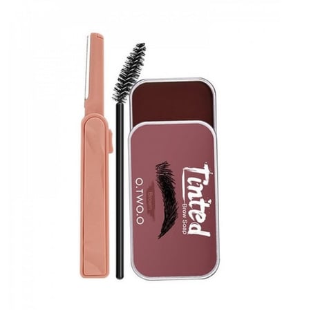 صابون لتصفيف وتلوين الحواجب من او تو او - بني غامق