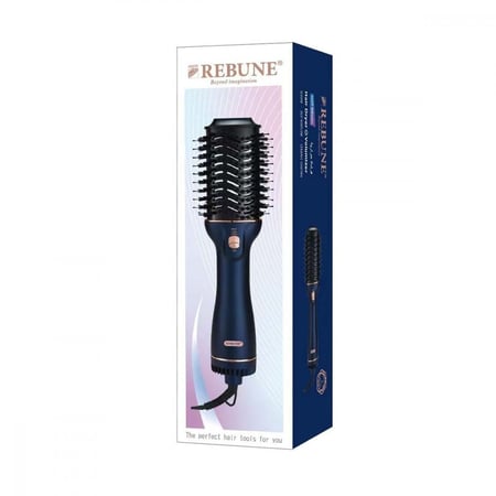 مجفف ومصفف الشعر من ريبون كحلي وذهبي-RE2089