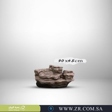 حجر اسمنتي مشابه للطبيعي