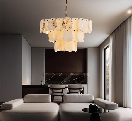 ثريا 3 أدوار رخام أسباني 51104