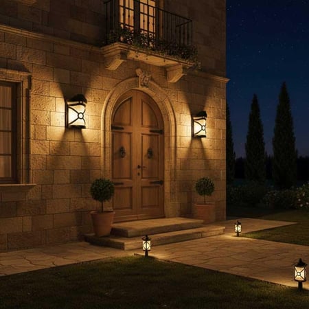 جداري كلاسيك بني معتق - H8078L