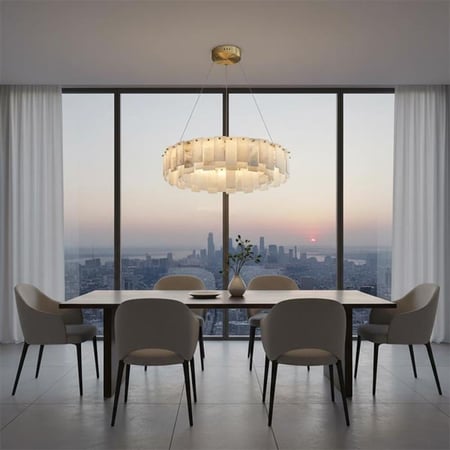 ثريا رخام اسطواني طولي MD51508