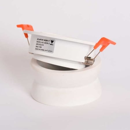 فريم سبوت المنيوم أبيض 9.5 سم متحرك 9280