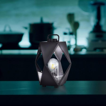 اباجورة خارجي دايموند رمادي T0860A