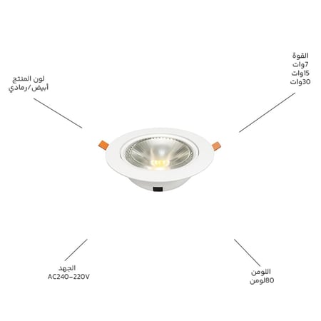كشاف اس-لايت كوب ليد B525