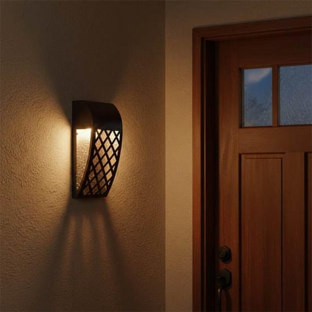 جداري خارجي اسود شبك 2266-1