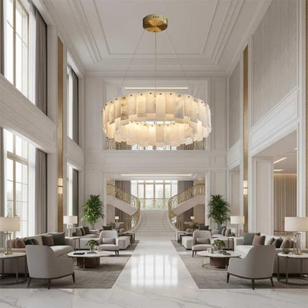 ثريا رخام اسطواني طولي MD51508