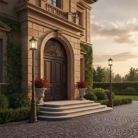 عامود مفرد خارجي هانق حجري مائي 2.28 SG6401 متر