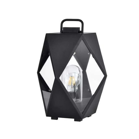 اباجورة خارجي دايموند رمادي T0860A