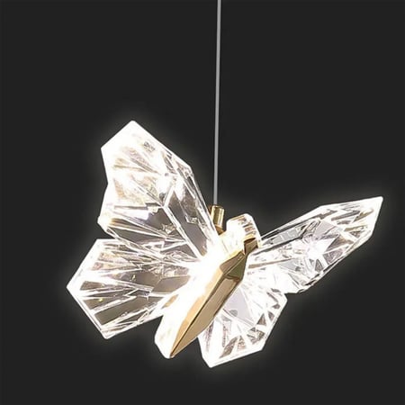 علاقي فراشة صغير ذهبي B645