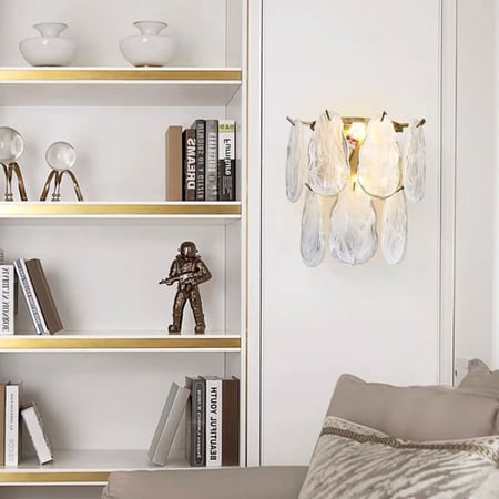 جداري قزاز مموج ذهبي W626