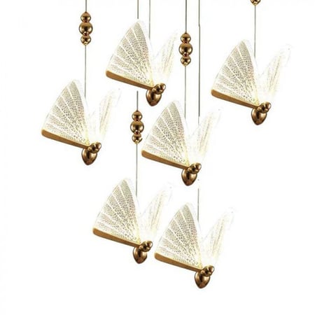 علاقي بترفلاي ذهبي بعدة مقاسات 8201008