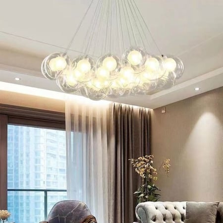 ثريا تروفل فلات سفير شفاف ومثلج  P524