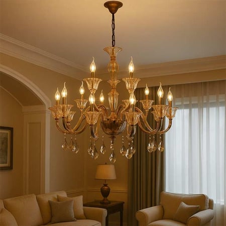 ثريا كريستال كوفي قولد قزاز 6838