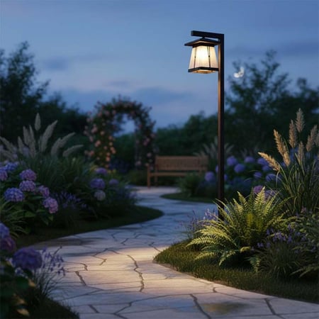 عامود كلاسيك بني محروق مفرد 2292