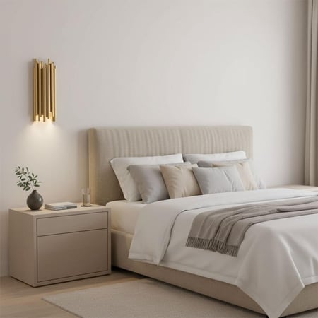 جداري موسي ذهبي مطفي- 10046W/B