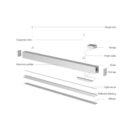 لينير علاقي هاي بور ليد + ترانس أوسرام W60T80