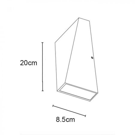 ابليك مودرن اسود جهتين - B2308