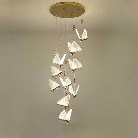 علاقي بترفلاي ذهبي بعدة مقاسات 8201008