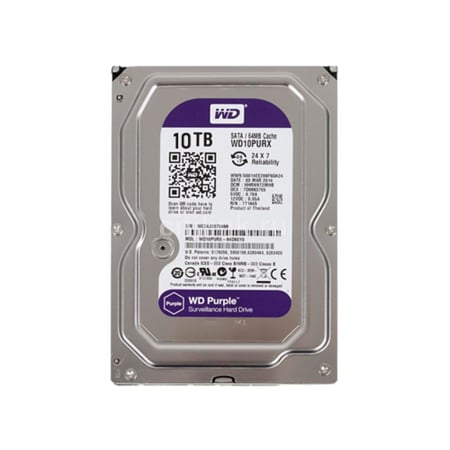 WD Purple 10TB Hard Disk Drive - WD 10TB هارديسك