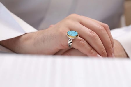 خاتم فيروز A-08