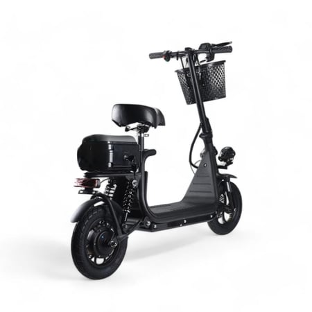سكوتر بسلة امامي وكشافين لراكبين - اقتناء