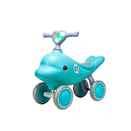 عربة ركوب دولفين للأطفال