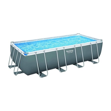مسبح سباحة منزلية فاخرة Bestway Steel Pro Max – بحجم كبير 5.49م × 2.74م × 1.22م – سعة 14,812 لتر