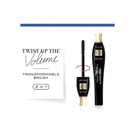 ماسكارا بورجوا تويست اب ذا فوليوم الترا بلاك لتكثيف الرموش BOURJOIS PARIS