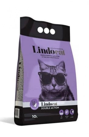 ليندوكات رمل مهد للقطط المعطر المزدوج 10L