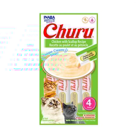 اينابا تشورو مكافئات بطعم هريسة الدجاج مع المحار  14غ×4