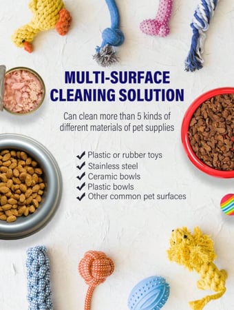 بخاخ لتنظيف الصحون والاسطح المختلفة للقطط والكلاب 60 مل