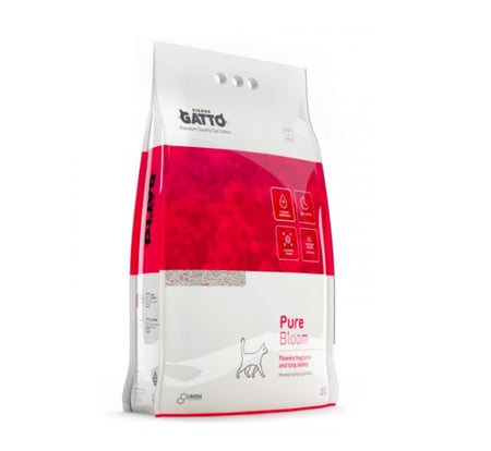 سينيور قاتو الوردي النقي رمل مهد للقطط 10 لتر