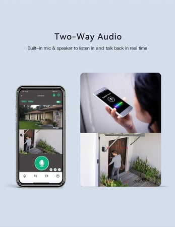 كاميرا مراقبة بطاقة الشمسية بشريحة التحدث بتجاهين amazon c solar cam