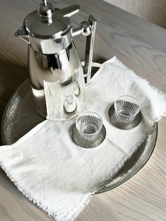 مفرش مربع صغير