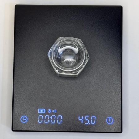 برطمان زجاج سداسي 45 مل ( حبة )