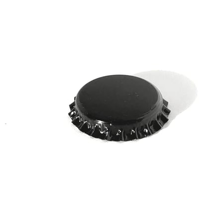 غطاء اسود تاجي (100) حبه