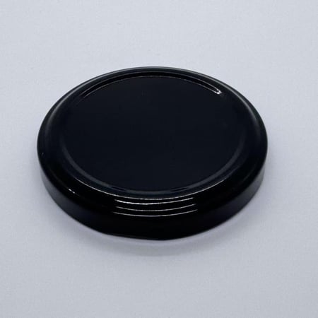 غطاء برطمان مقاس  56 مم لون أسود 60 حبة