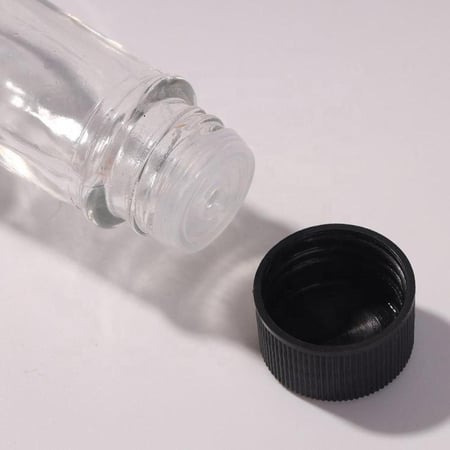 كرتون قوارير زجاج شفاف 90 مل (126 حبه)